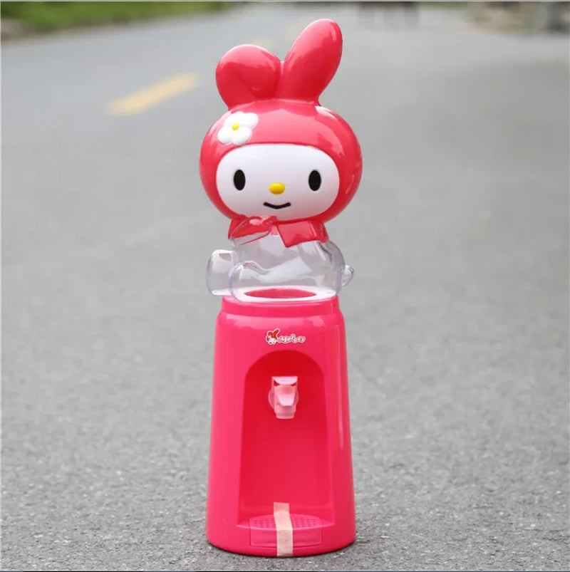 New 2L Kawaii Cartoon Hello Kitty Melody Desktop Water Dispenser Cute Beautiful Cup Large Capacity Toy Children Gift Customized