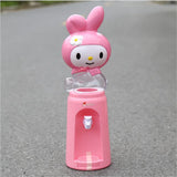 New 2L Kawaii Cartoon Hello Kitty Melody Desktop Water Dispenser Cute Beautiful Cup Large Capacity Toy Children Gift Customized