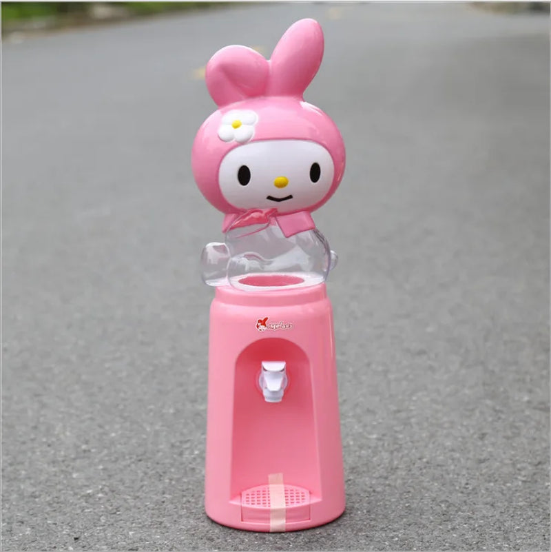 New 2L Kawaii Cartoon Hello Kitty Melody Desktop Water Dispenser Cute Beautiful Cup Large Capacity Toy Children Gift Customized
